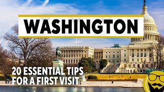 20 Essential Tips for a First Visit to Washington DC [upl. by Gallenz]