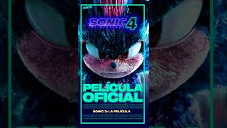 SONIC 4 LA PELICULA OFICIAL SonicMovie3 Sonic3LaPelicula shorts shortvideo yt sonicxshadow [upl. by Nawd]