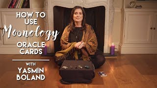 How to use Moonology Oracle Cards  Yasmin Boland [upl. by Veljkov]