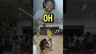 FRIGA DIDNT HAVE TO MAKE HIM PLAY TWISTERshorts reactionchannel basketball [upl. by Talyah]