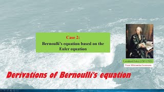 Derivations of Bernoullis equation for general inviscid flows [upl. by Tnecillim]