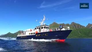 Lofoten Norway In Trollfjorden with MS Øykongen [upl. by Nac]