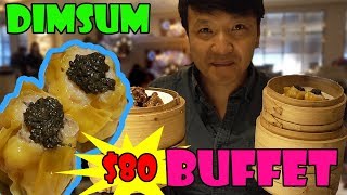 The BEST LUXURY All You Can Eat DIM SUM Brunch Buffet [upl. by Kier425]