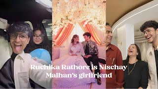 did you see ruchika rathore in this vlog  🧿💗😍 nischaymalhan ruchikarathore [upl. by December]