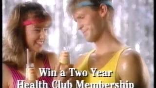 Schweppes commercial 1989  Fit n Healthy Competition [upl. by Mullen]