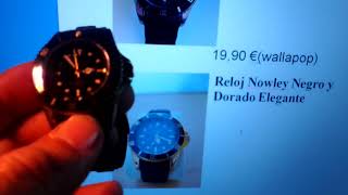 Rescatador de Relojes Reloj N°11B Reloj NOWLEY 85288 Diver cadete [upl. by Merill339]