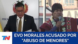 CAOS EN BOLIVIA Evo Morales en el centro de un escándalo por el presunto abuso de una menor [upl. by Hobbie]