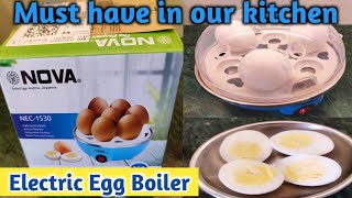 Electric Egg Boiler Review amp Unboxing  How to use Egg Boiler  Electric Egg Cooker  From flipkart [upl. by Enyale786]