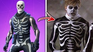 Top 10 Fortnite Halloween Skins amp Costumes IN REAL LIFE [upl. by Newby]