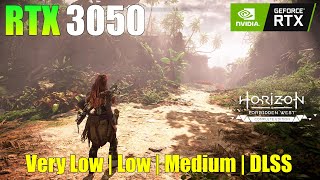 Horizon Forbidden West  RTX 3050 Laptop  Beautiful Graphics and Playable [upl. by Atsyrk]