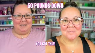 50lbs Down so far Losing weight with SVT and in my 40’s [upl. by Aliakim]