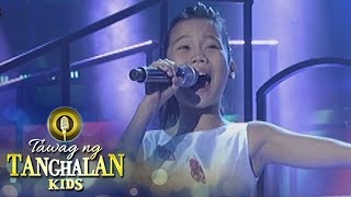 Tawag ng Tanghalan Kids Roanna Isaiah Hemor  Ngayong At Kailanman [upl. by Eronaele]