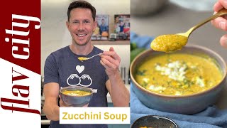 Zucchini Soup  Easy To Make amp Loaded With Veggies [upl. by Akcinat]