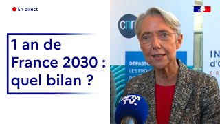 France 2030  intervention dÉlisabeth Borne [upl. by Arretak]