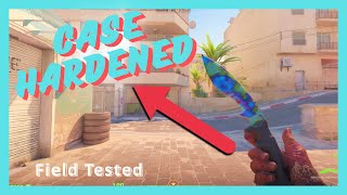 Kukri Knife Case Hardened  CS2 Ingame Inspect 4K [upl. by Eimac]