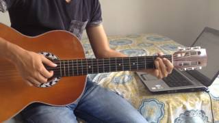 como toca REMIENDO AL CORAZON ricardo arjona  tutorial en guitarra [upl. by Torray]