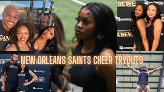 New Orleans Saints Cheer Tryouts My Rookie Year [upl. by Auguste]