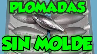 como hacer PLOMADAS de PESCA SIN MOLDE  ENTRA Y APRENDE ☑️ [upl. by Mcmath137]