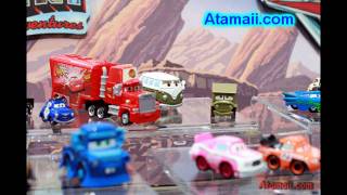 CARS Movie Toys for 2009 wTrev the Train [upl. by Aicinad]