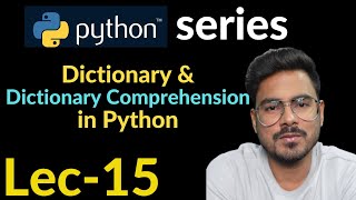 dictionary comprehension in python  Lec15 [upl. by Athalee]