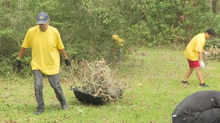 The Church of Jesus Christ of Latterday Saints cleanup efforts after Helene [upl. by Noxas]