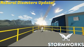 Stormworks Build amp Rescue l Natural Disasters Update [upl. by Newmark227]