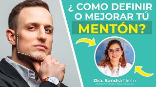 ¿CÓMO MEJORAR O DEFINIR MI MENTÓN 👦🏻  DRA SANDRA NIETO [upl. by Iago175]