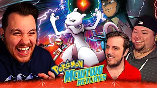 NonPokémon Fan First Time Watching Pokemon Mewtwo Returns Group Movie REACTION [upl. by Ashlen]