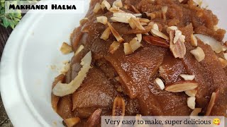 MAKHANDI HALWA ll माखंडी हलवा ll by A View from Zainubs kitchen [upl. by Grissel]