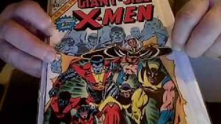 CaptainStrangelife Comics and Collectibles Ep74 GIANT SIZE XMEN 1 2 PLUS ANNUALS amp OTHER STUFF [upl. by Attenej]