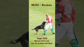 WUSV Reviews 2023 Marcos Ferre mit Leo de Jardines del Real [upl. by Naivart]