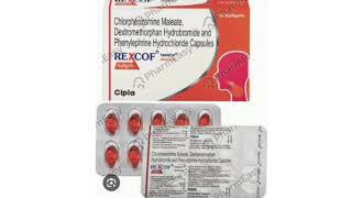 REXCOF Capsule Chlorpheniramine Maleate Dextromethorphan Hydrobromide and Phenylephrine Capsules [upl. by Kassandra]