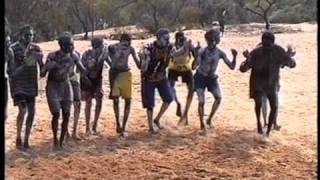 Dancing during initiation ceremony in Numbulwar Australia [upl. by Irene]