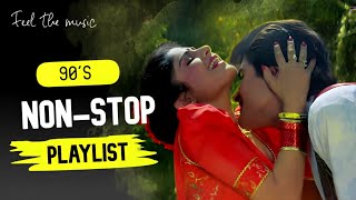 90s NonStop JukeBox  90s Superhit Bollywood Songs  Evergreen Romantic Songs  90s Video Jukebox [upl. by Gnuh]