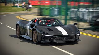 Ferrari Parade at Silverstone Circuit [upl. by Mauceri]