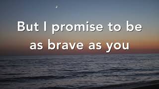 Promise to Be Brave Official Lyrics Video [upl. by Moersch]