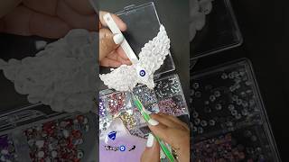 Wings Nail fantasy nails trendingshorts naildesigns nails viralvideo [upl. by Reneta]