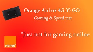 orange airbox 4G TEST [upl. by Acirem115]