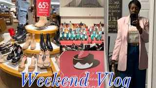 Dillards 65 off shoe sale Black history month celebration New Dessert spotRained Outvlog [upl. by Reisman]