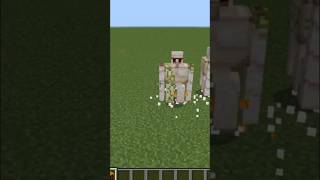 Minecraft Iron Golem Build 🎃shorts minecraft irongolem [upl. by Timothee]