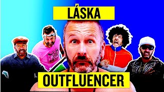 LÁSKA  OUTFLUENCER official 4k [upl. by Lennod]