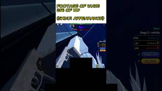 Footage of Wave 256 of Double Dungeon Infinite  Anime Vanguards [upl. by Lerim]