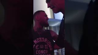 Conor McGregor and Rafael Dos Anjos altercation backstage👀 [upl. by Norbert986]