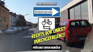 Fahrschule Fahrlehrer Barisch  Fahrschüler Rechts vor Links versagt [upl. by Shelman]