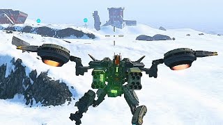 BoT ANDROID  Cormorant Arctic Map Gameplay  All weapons tested  Battle of Titans Beta [upl. by Anilecram]