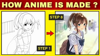 How Anime is Made in Japan  ft Gaomon Hindi [upl. by Aihtnys]