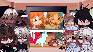 The Winx club amp The Specialists react to Winx club edits read description [upl. by Euqinehs947]