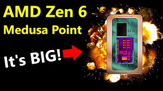 AMD Zen 6 Medusa Point Leak 12 Core Chiplets amp BIG IODs  Zen 5 Strix Halo LP Update [upl. by Monah457]