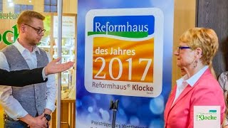 Auszeichnung zum Reformhaus des Jahres 2017  Kräuter und Reformhaus Klocke [upl. by Elorak]