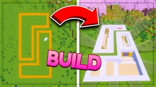 Minecraft Build Maison Enterrée 3 TIME LAPSE 🏡 [upl. by Esinrahc]